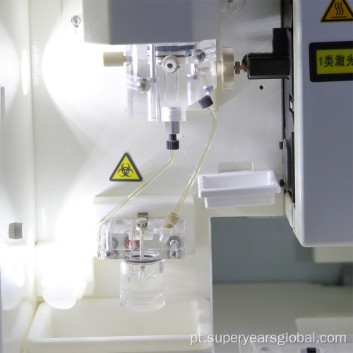 Analisador de química de sangue clínico de equipamentos de laboratório